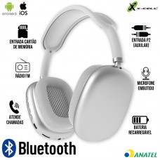 Headphone Bluetooth XC-BTH-55 X-Cell - Cinza